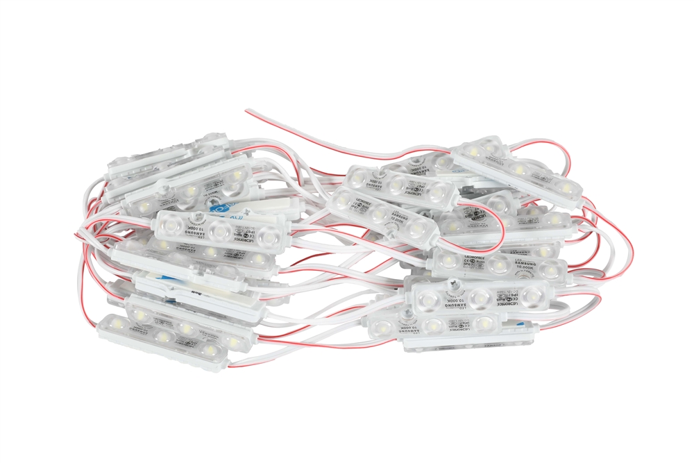 LED Modüller (3 Çip, Su Geçirmez, RGB)